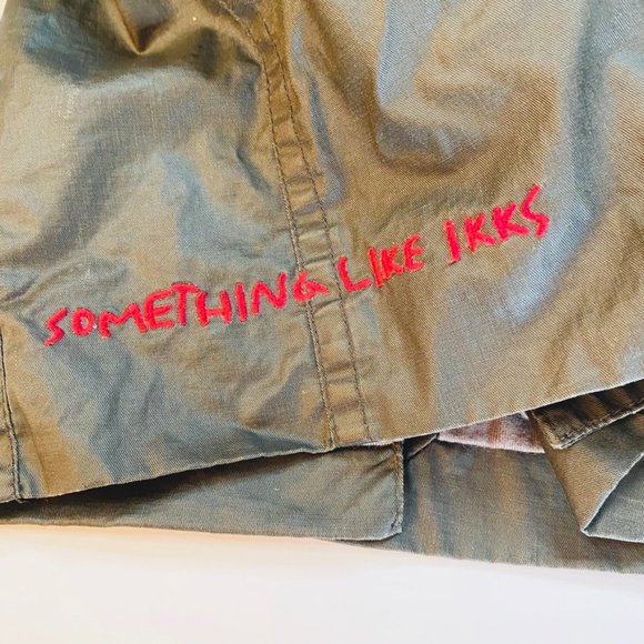 IKKS Charcoal trench with detachable Grey Cotton Hood Size 3 - Picture 7 of 10